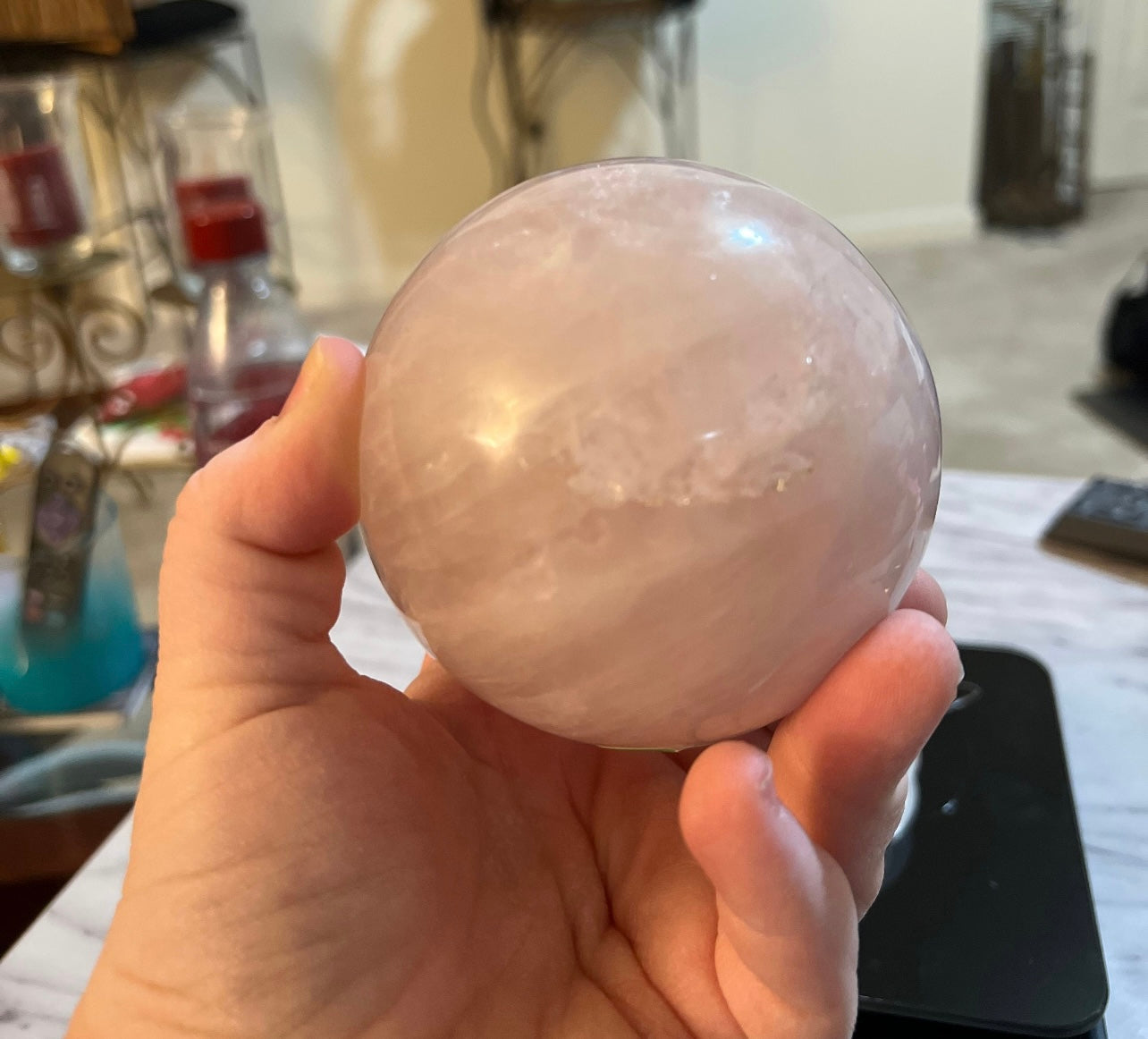 Rose Quartz Sphere