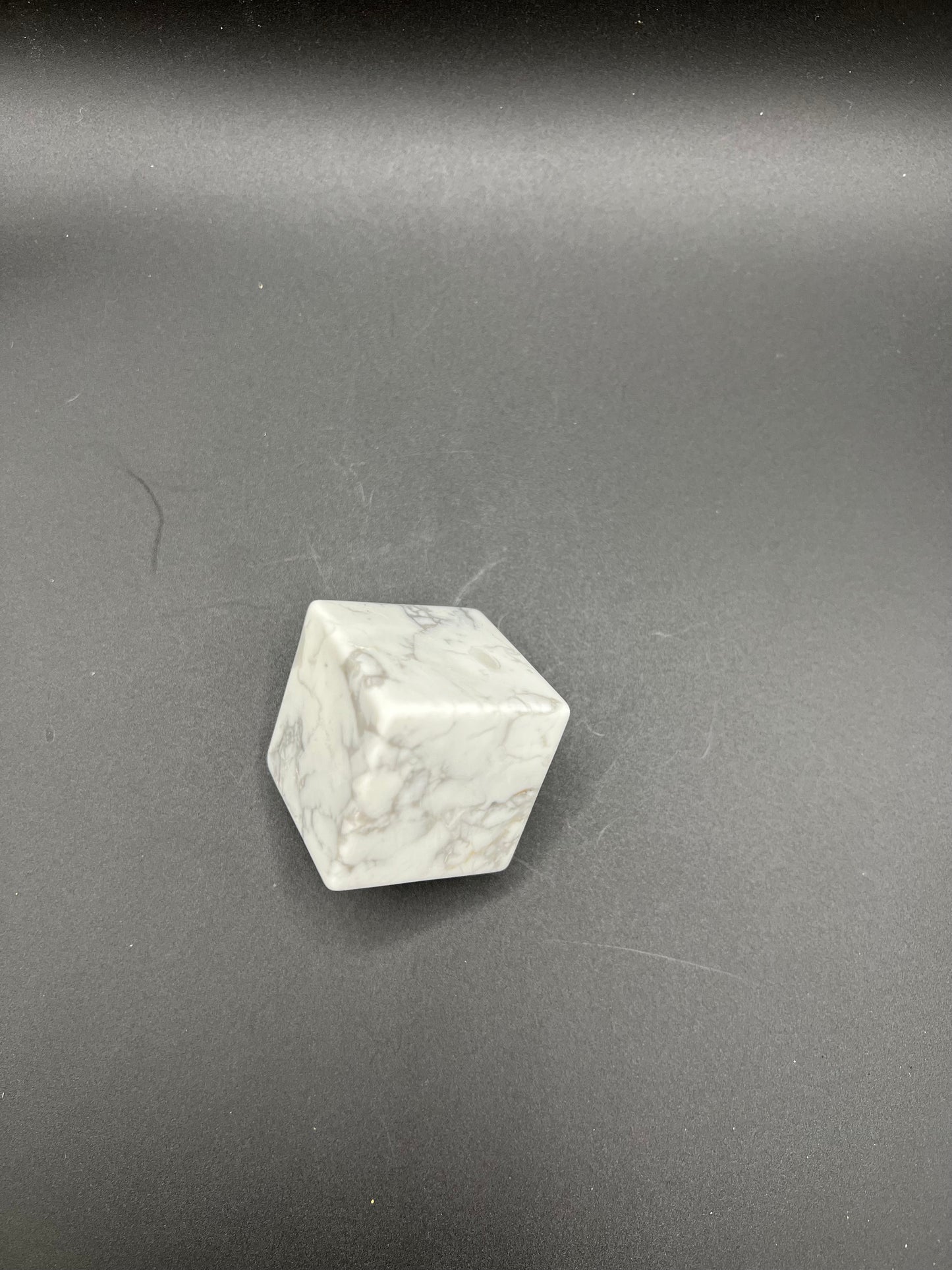 Howlite Cube