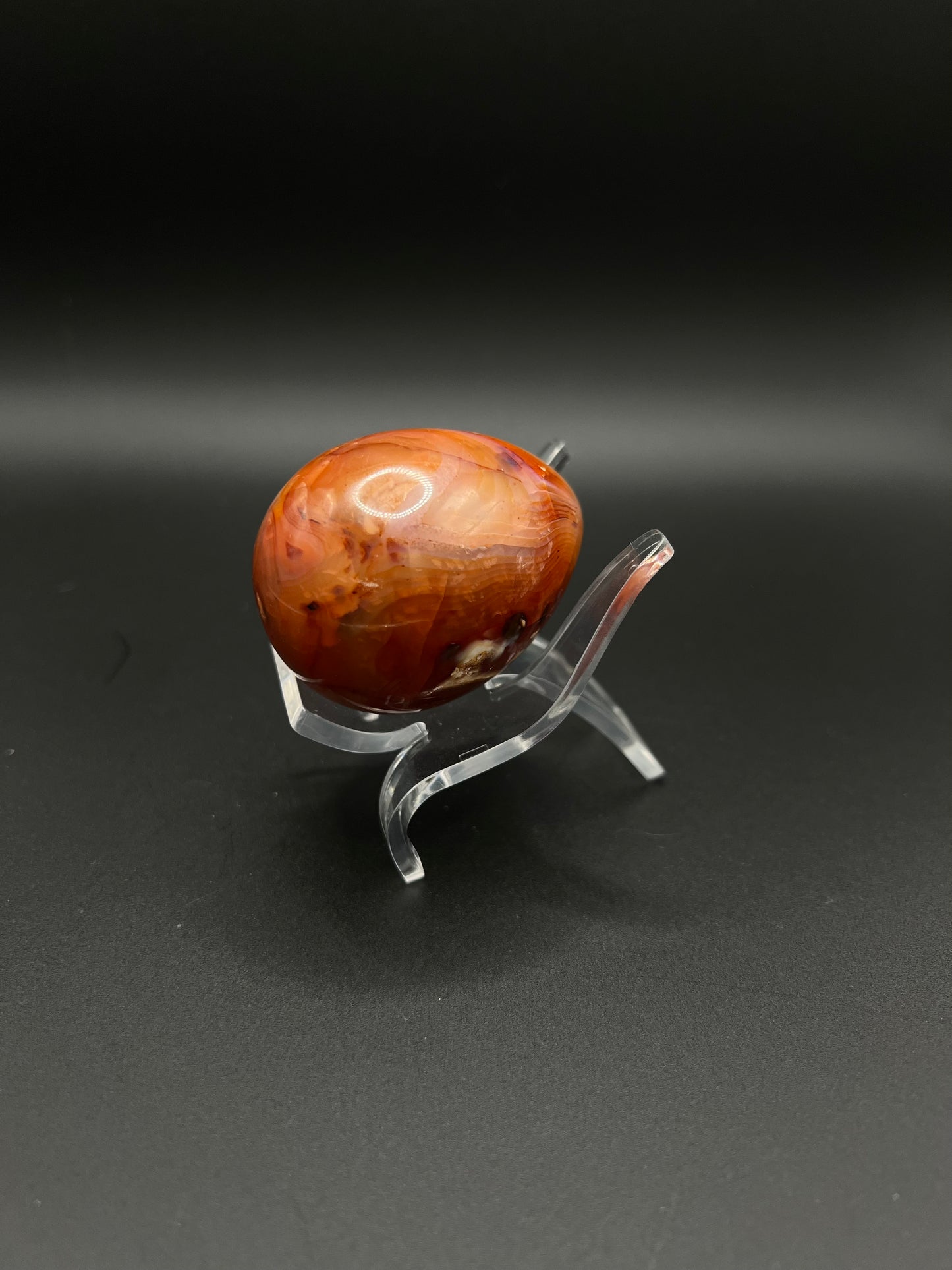 Carnelian Egg Carving