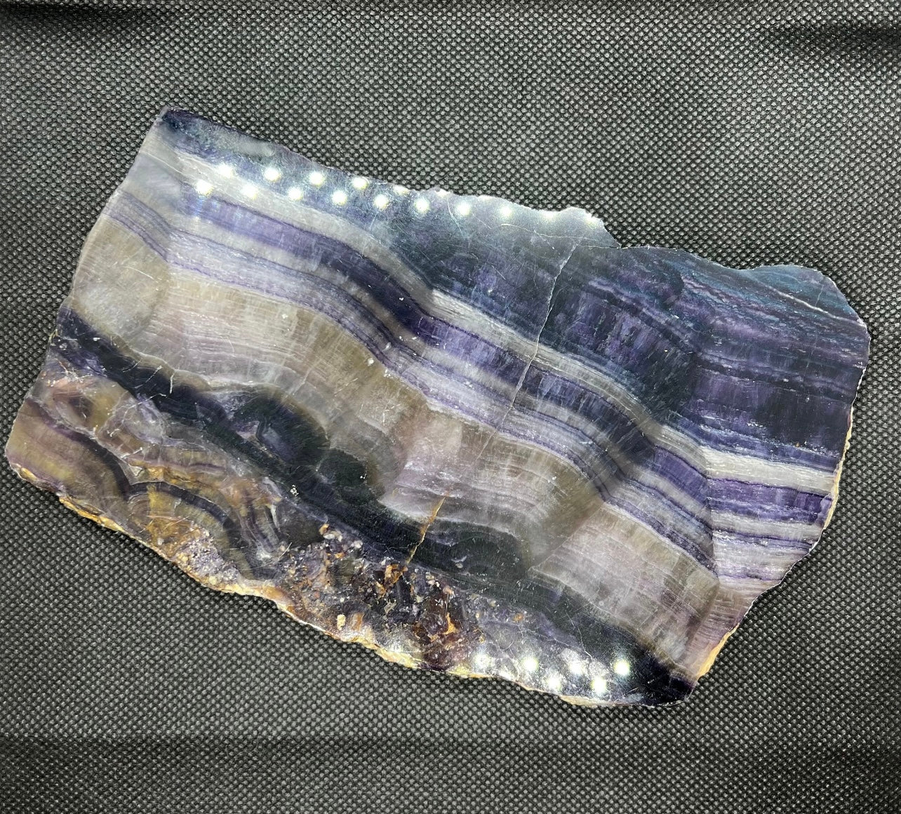 Rainbow Flourite Slab