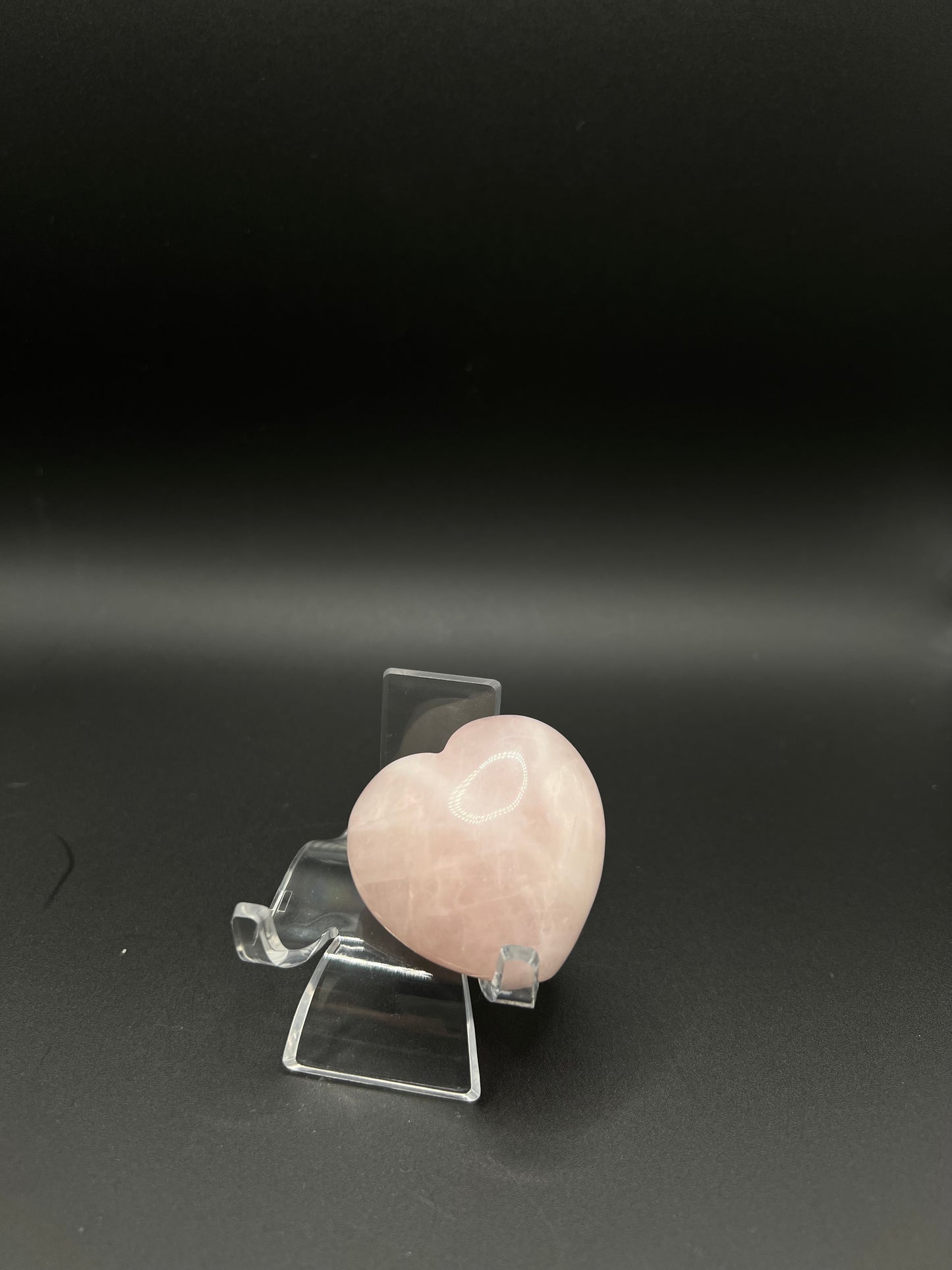 Medium Rose Quartz Heart Carving