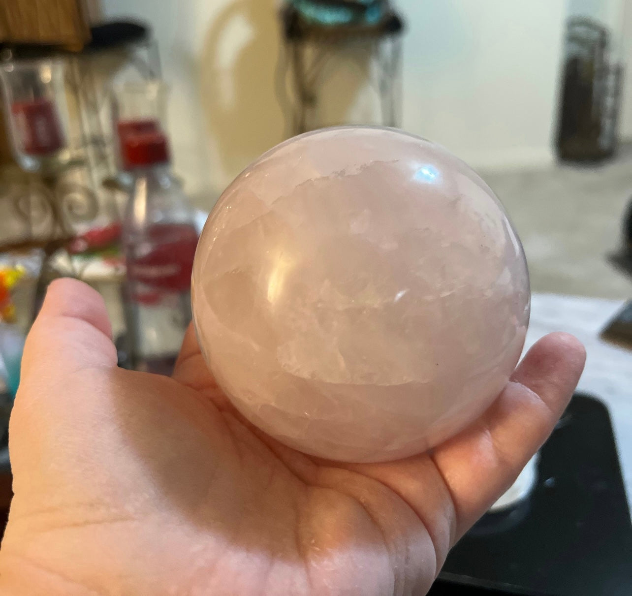 Rose Quartz Sphere