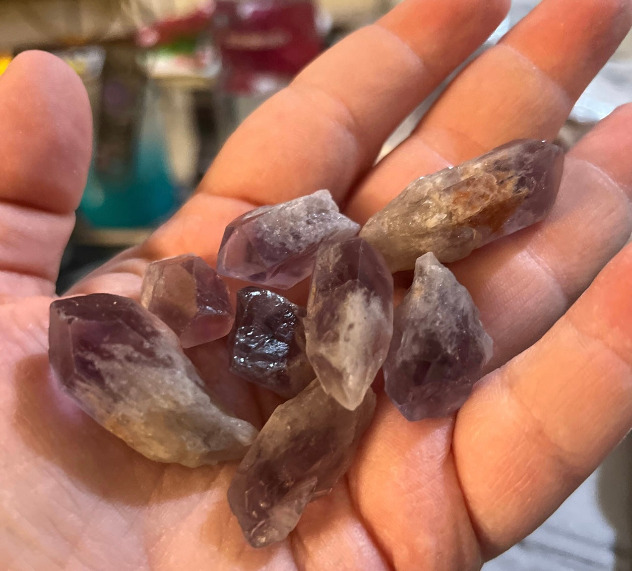 Raw Amethyst Mini Points