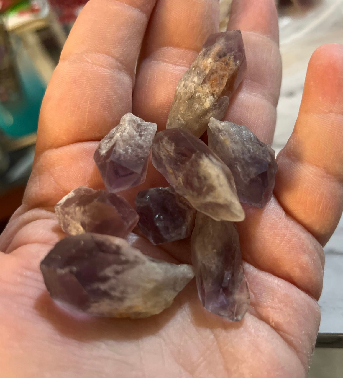 Raw Amethyst Mini Points