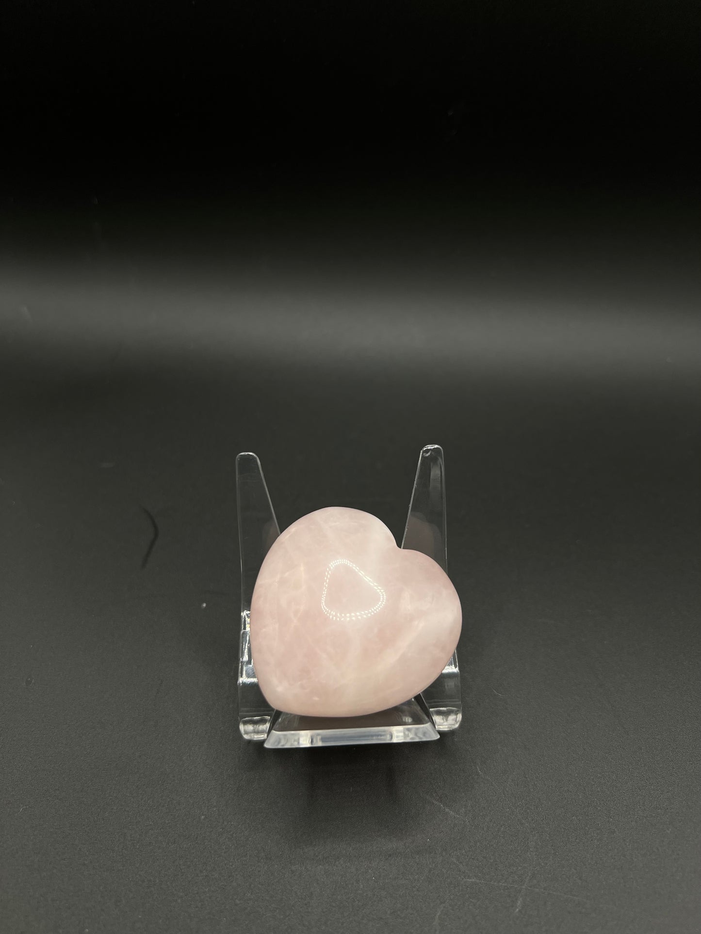 Medium Rose Quartz Heart Carving