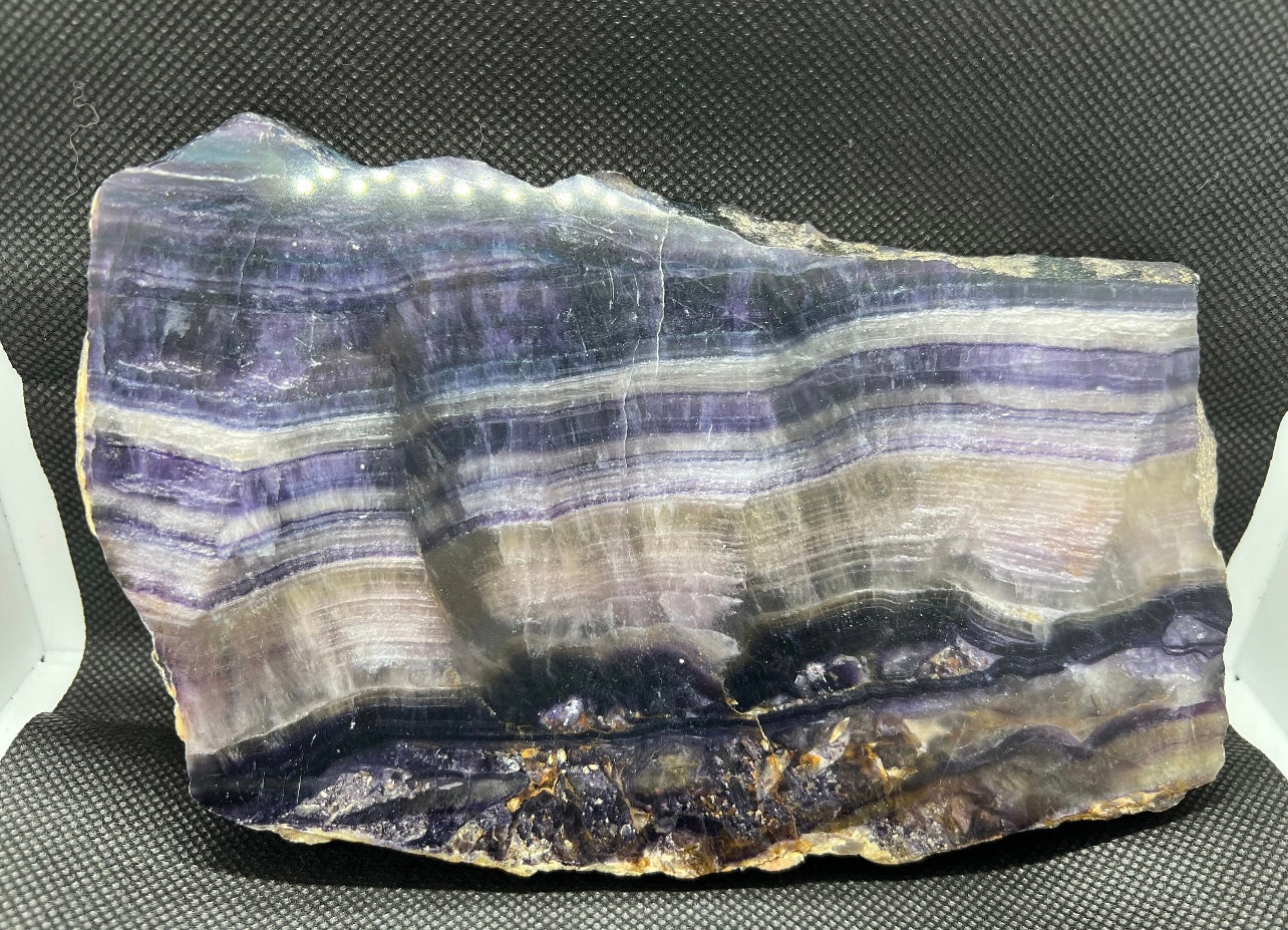 Rainbow Flourite Slab