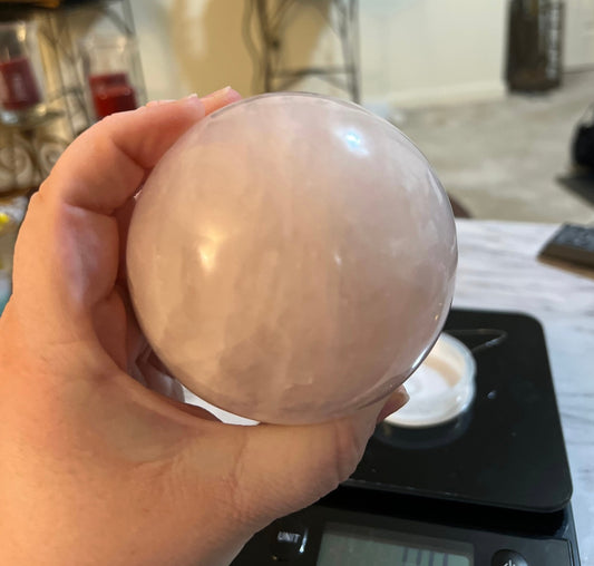 Rose Quartz Sphere