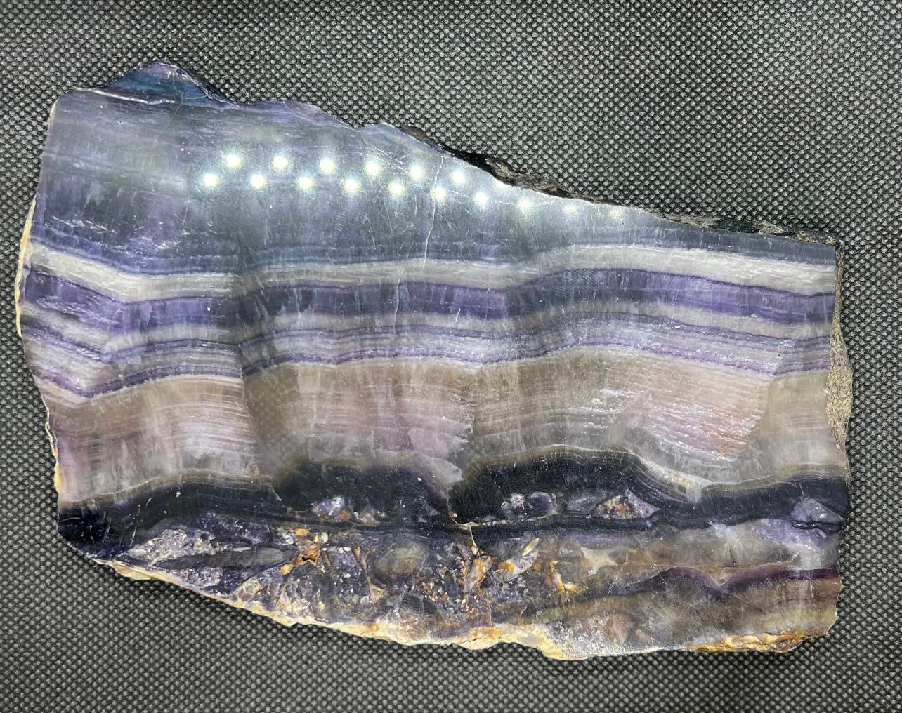 Rainbow Flourite Slab