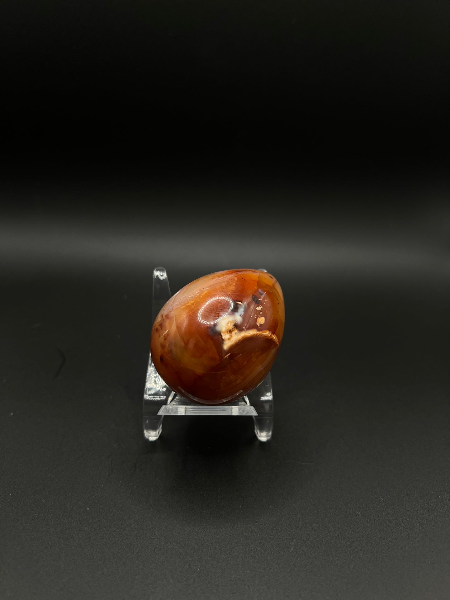 Carnelian Egg Carving