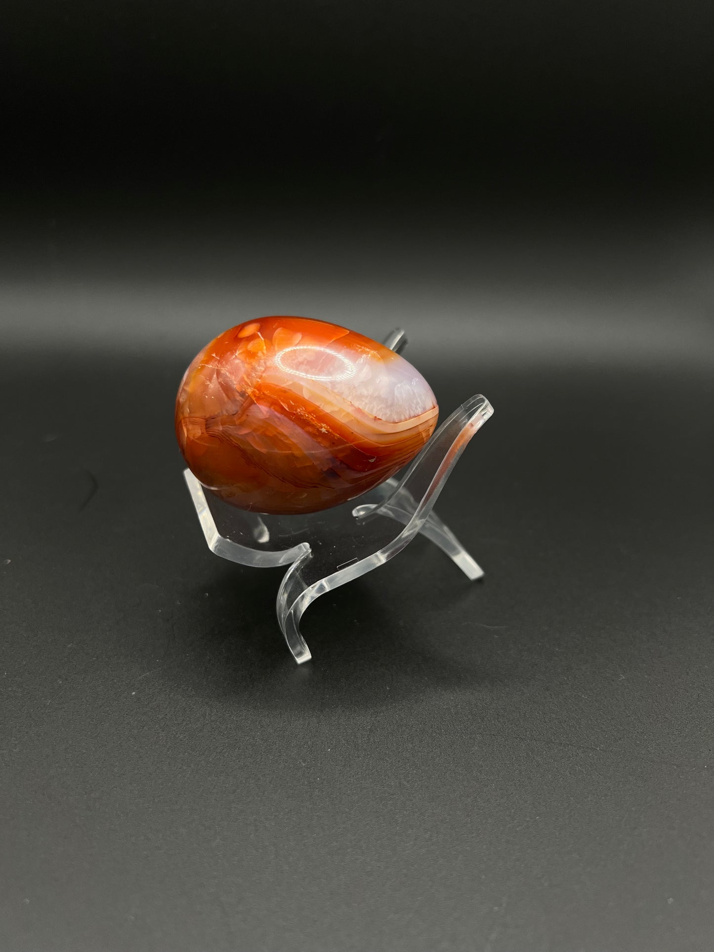 Carnelian Egg Carving