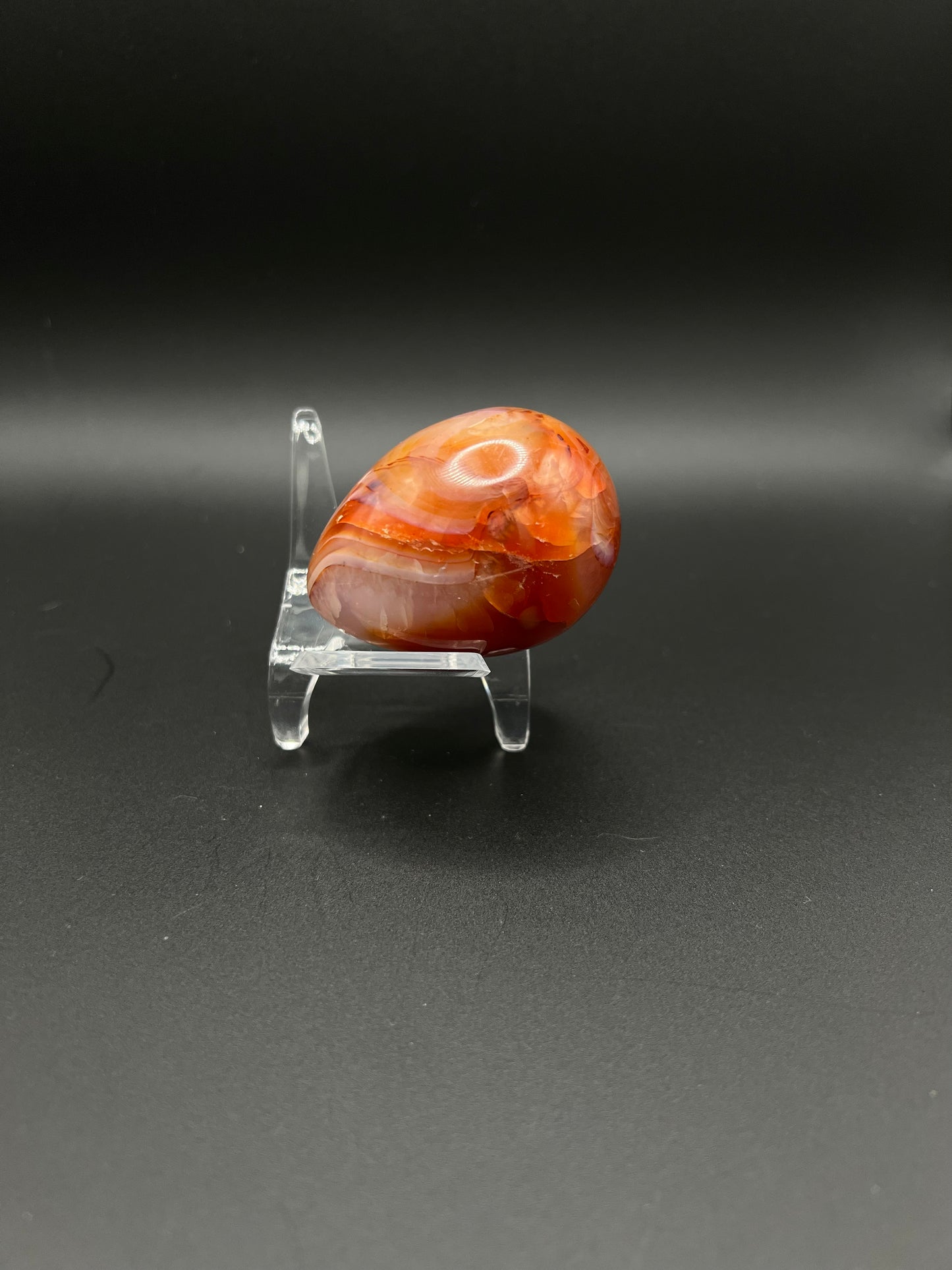 Carnelian Egg Carving