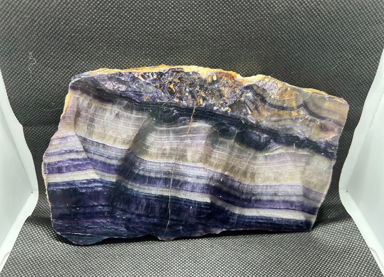 Rainbow Flourite Slab