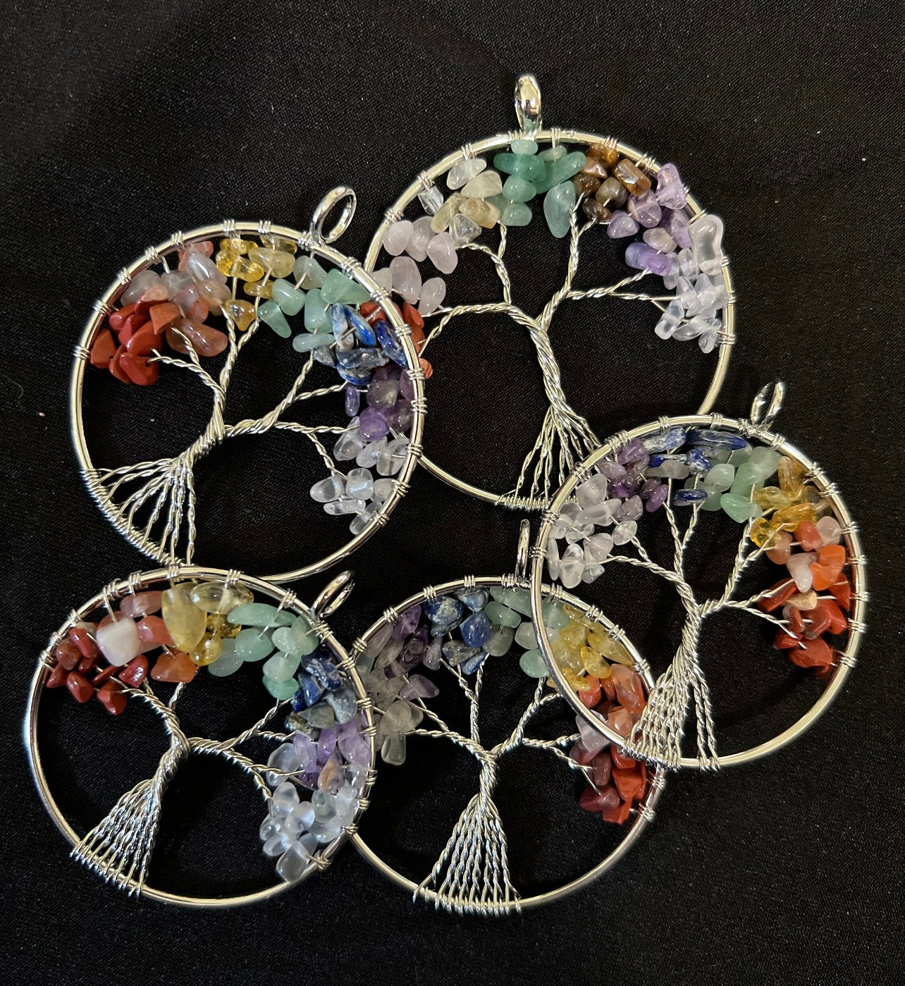 Chakra Tree of Life Pendant