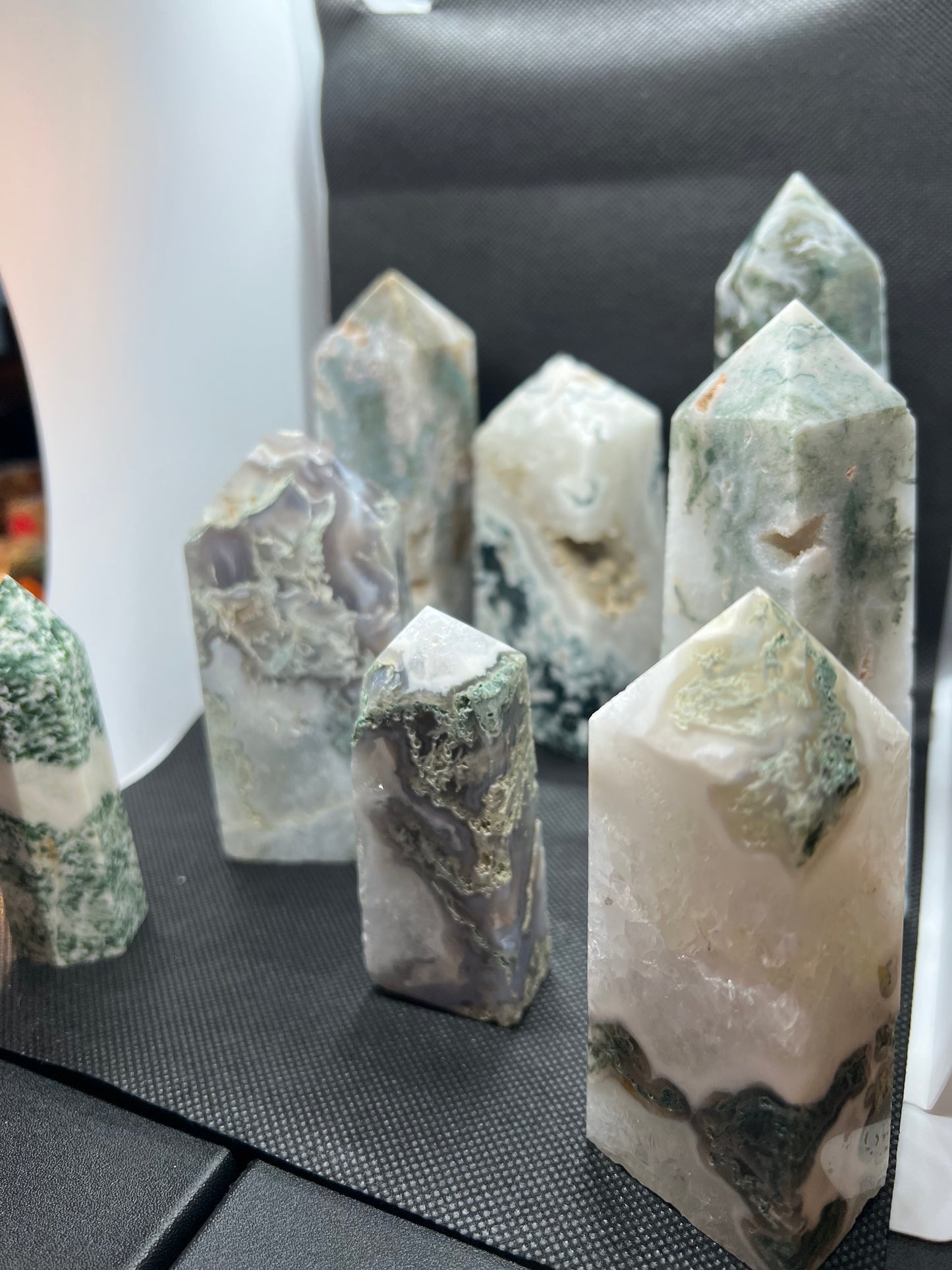 Moss Agate Towers