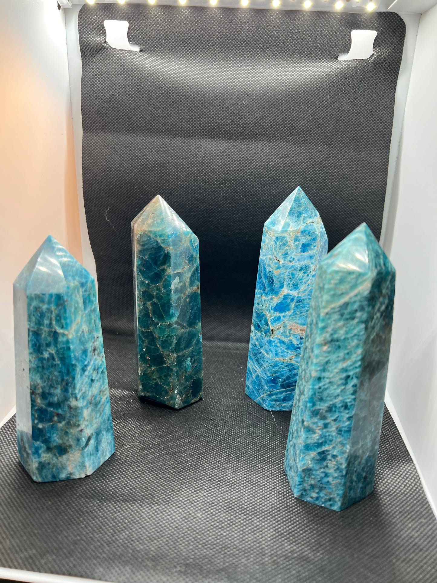 Blue Apatite Towers