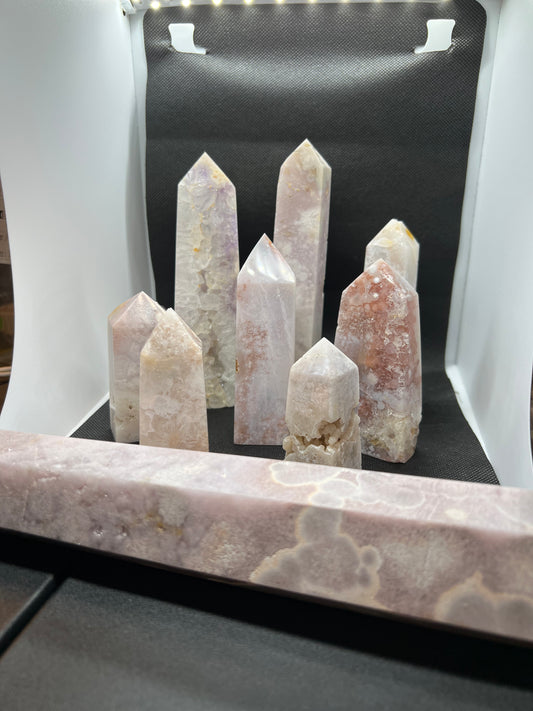 Pink Amethyst Towers