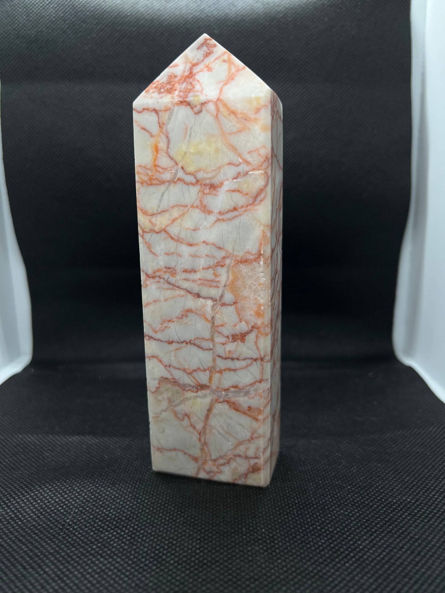 Red Vein Jasper Tower