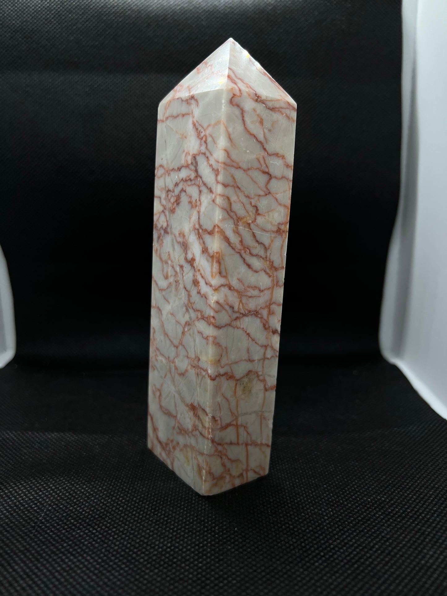 Red Vein Jasper Tower