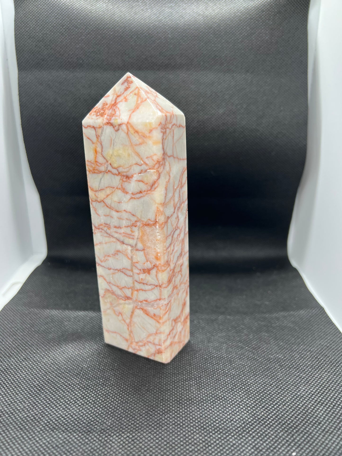 Red Vein Jasper Tower