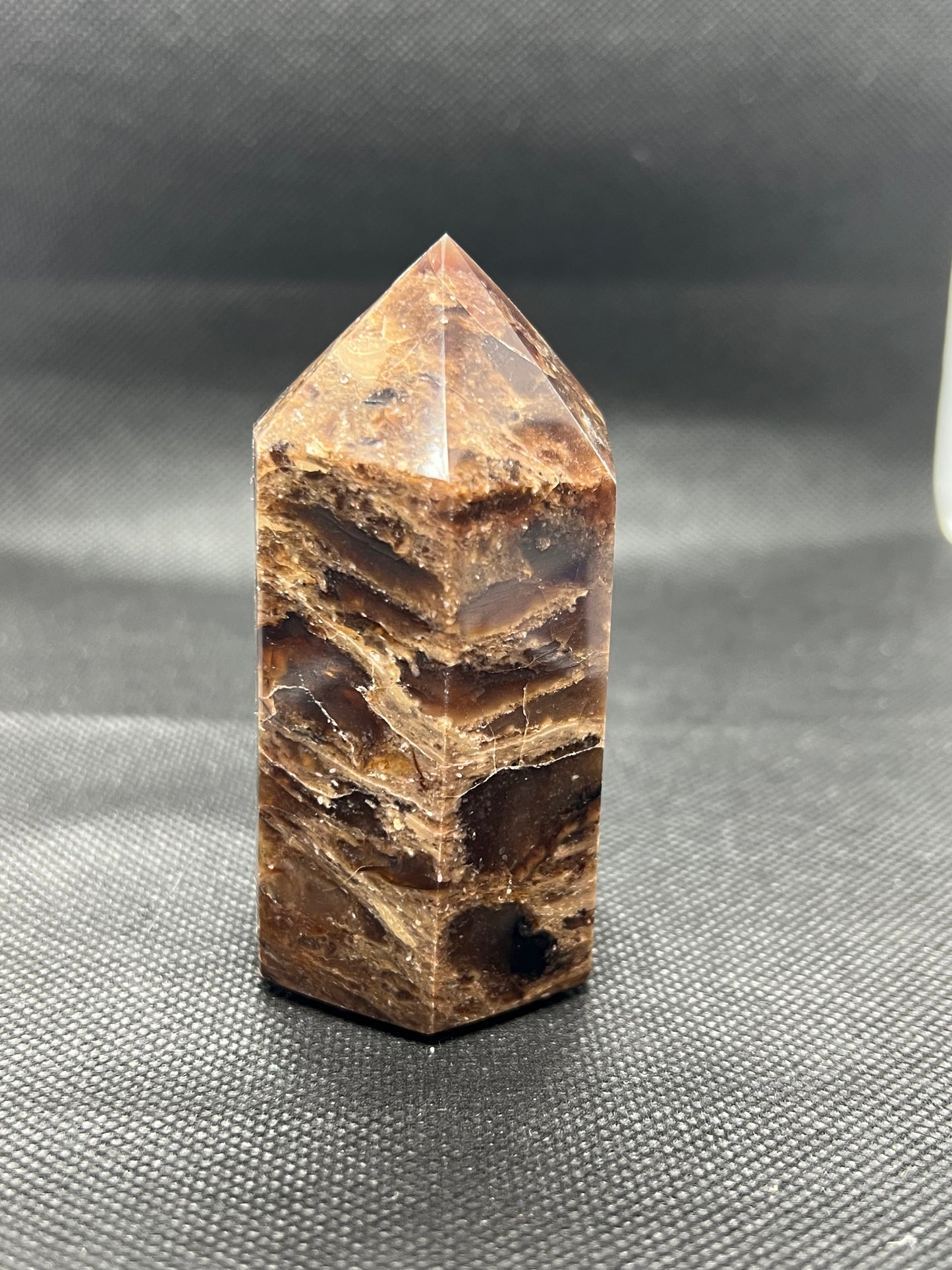 Chocolate Calcite Tower