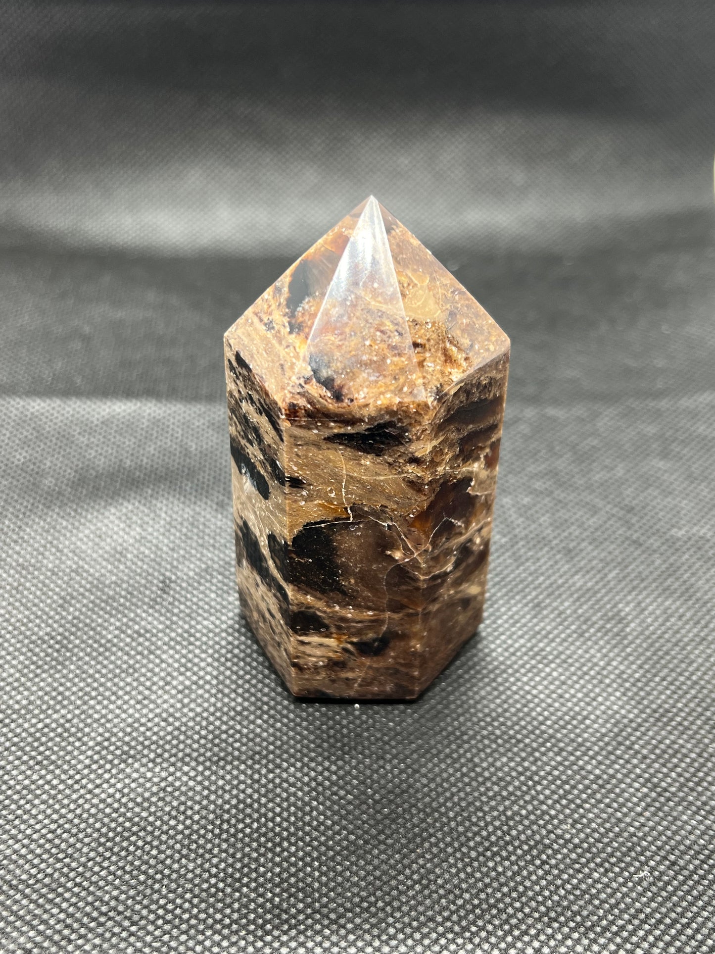 Chocolate Calcite Tower