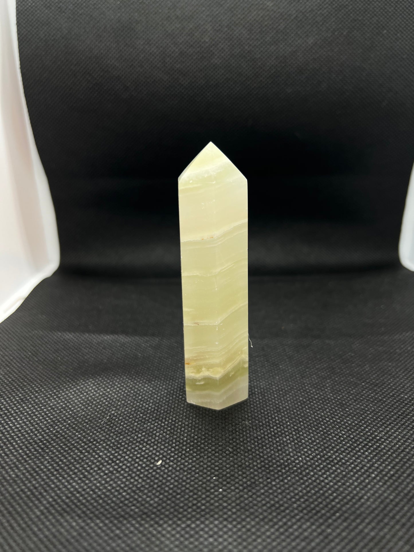 Banded Green Onyx Tower