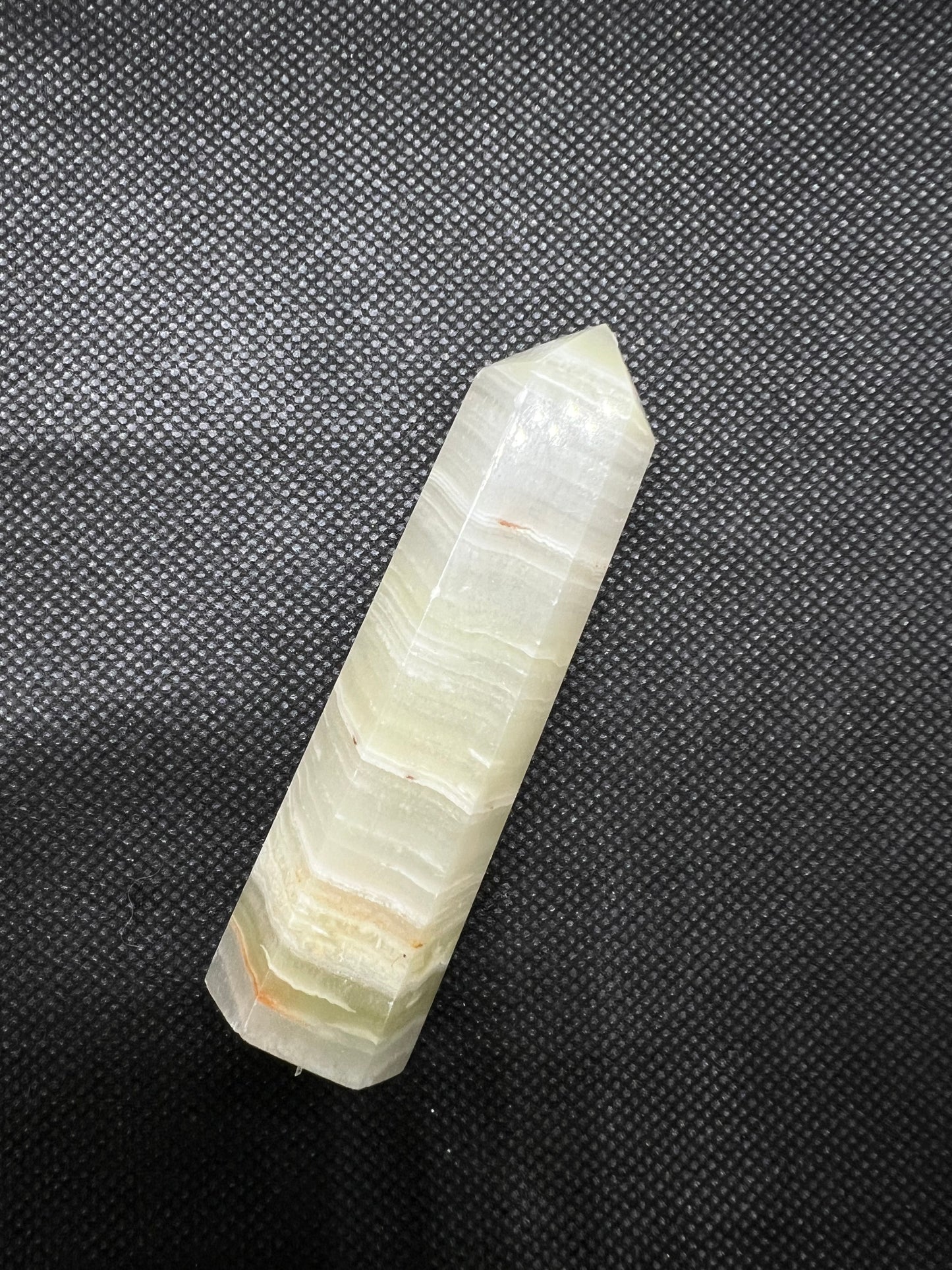 Banded Green Onyx Tower