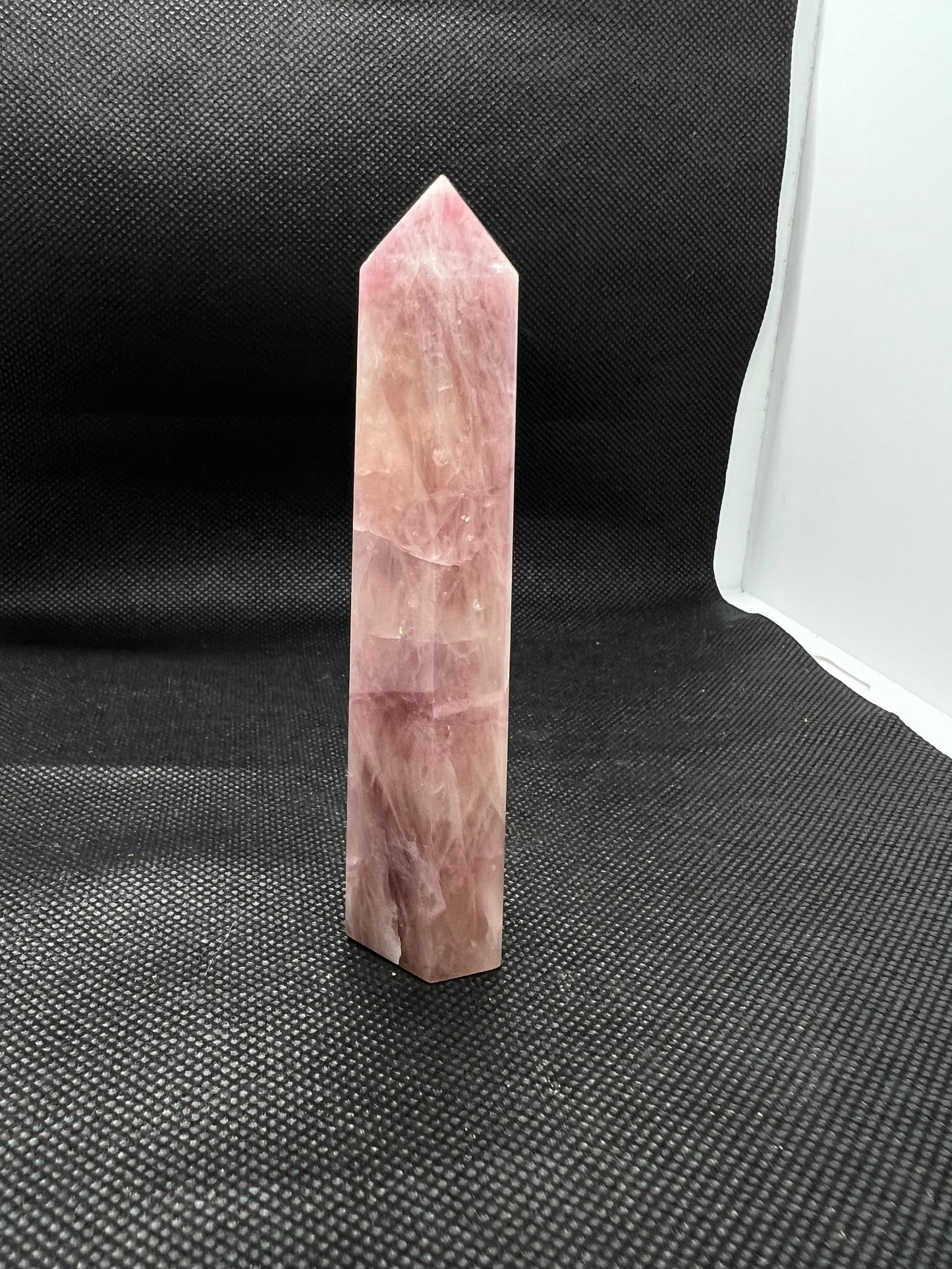 Smokey Rose Quartz Tower