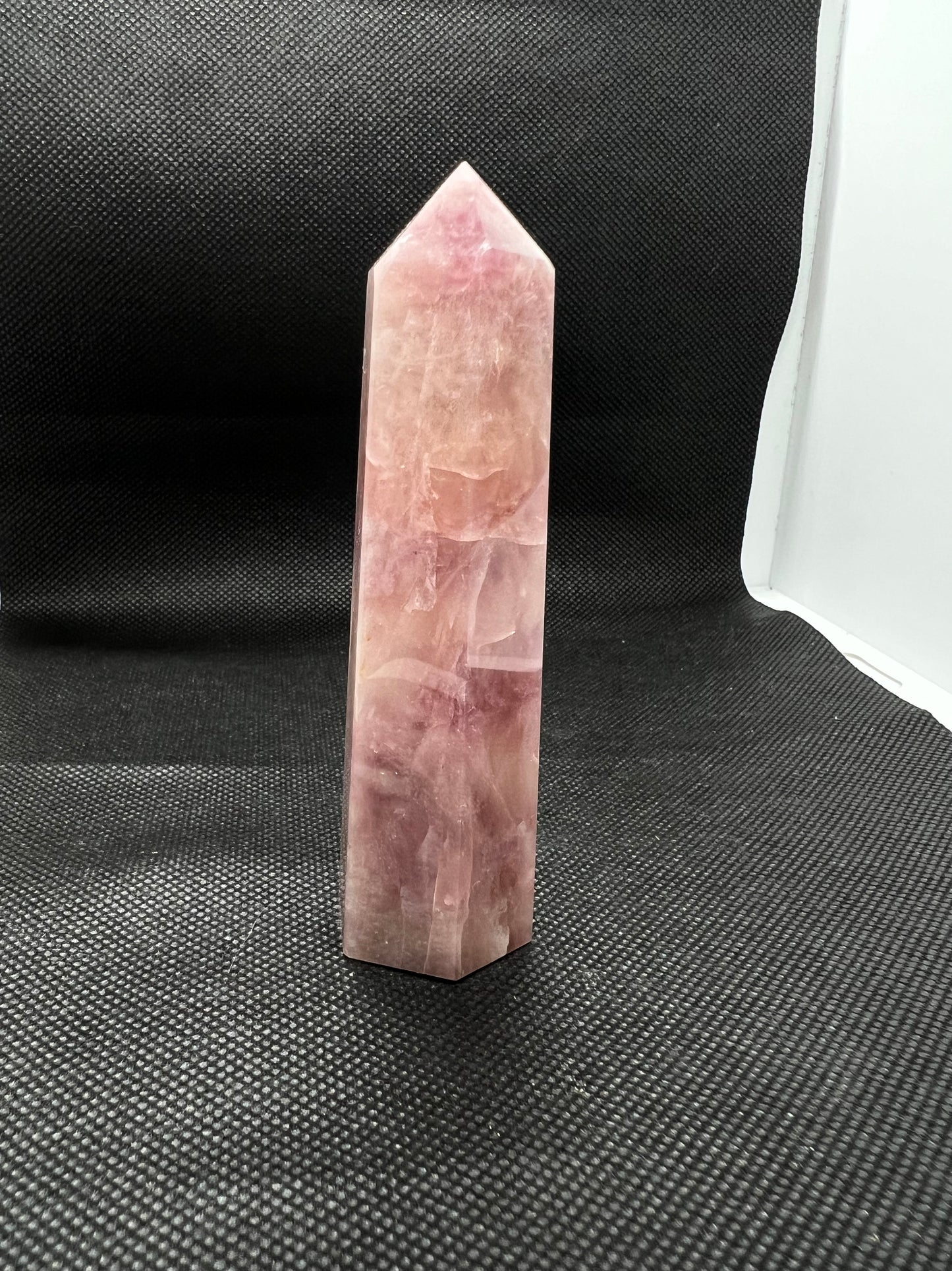 Smokey Rose Quartz Tower