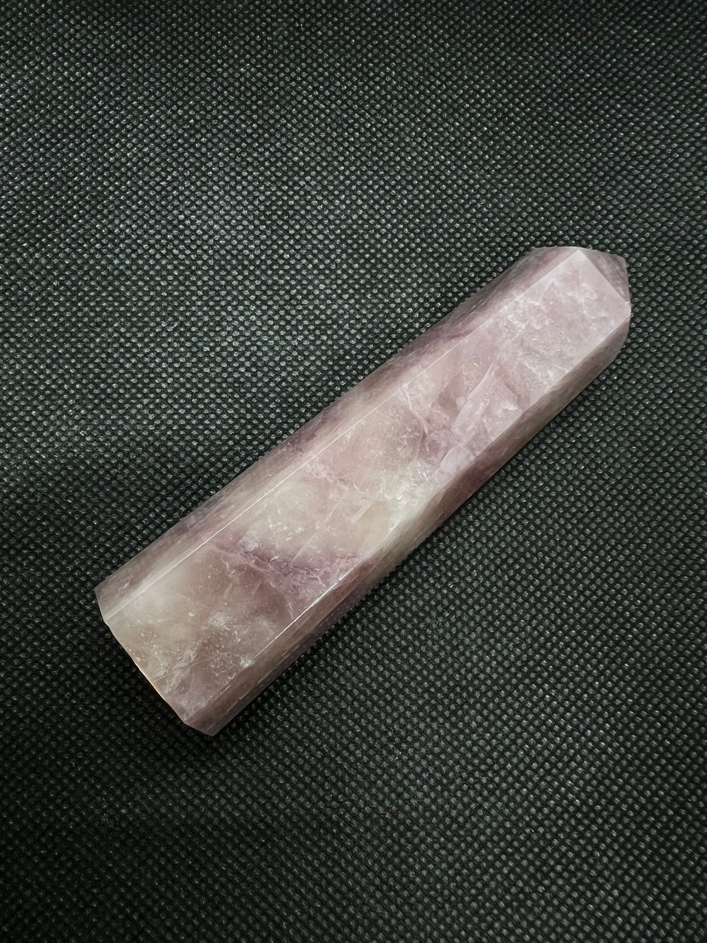 Smokey Rose Quartz Tower