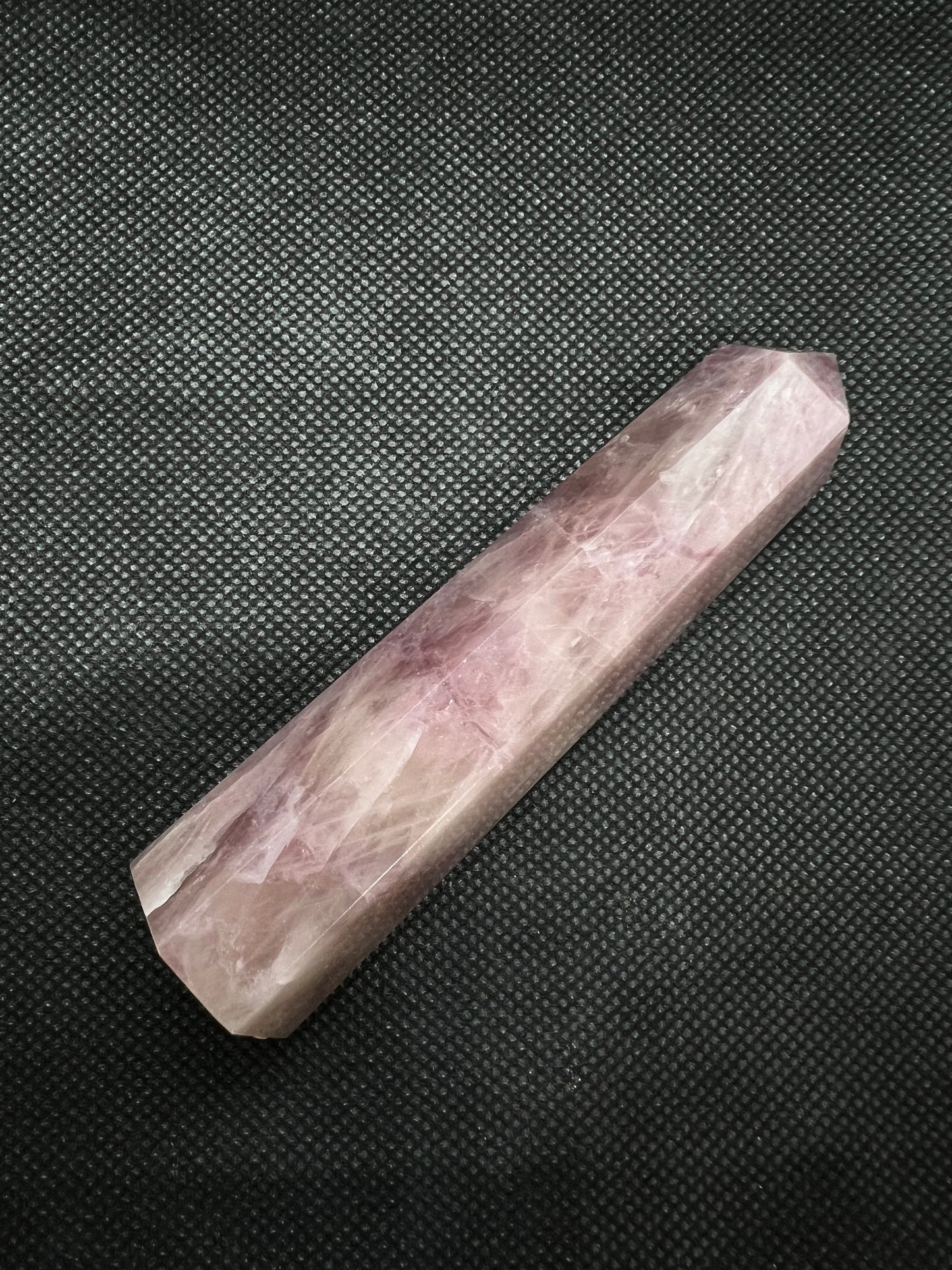 Smokey Rose Quartz Tower