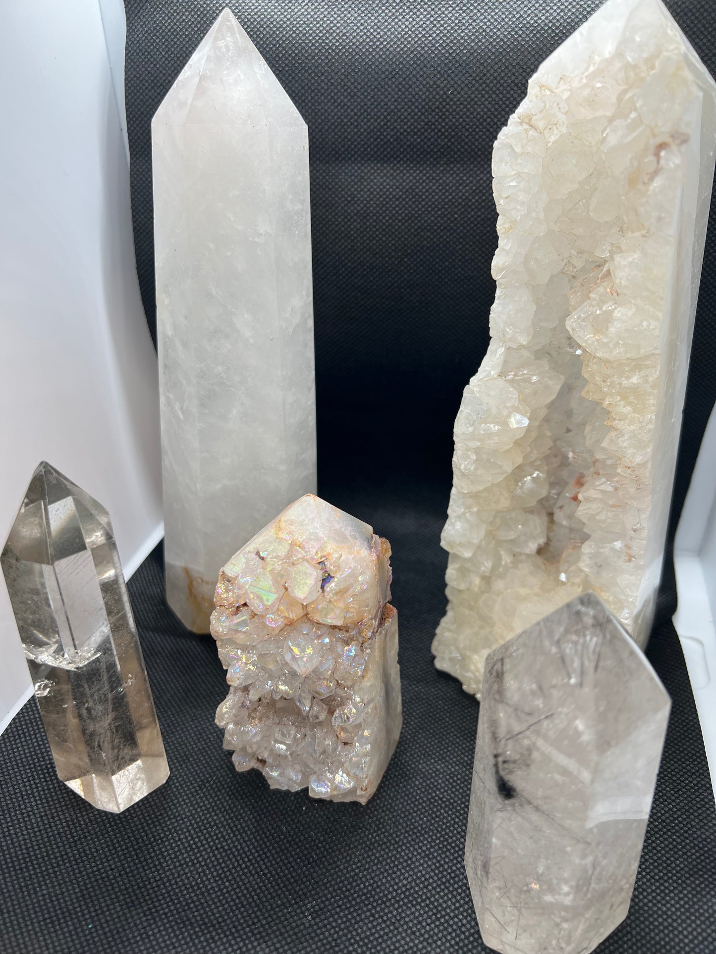 Clear Quartz Towers