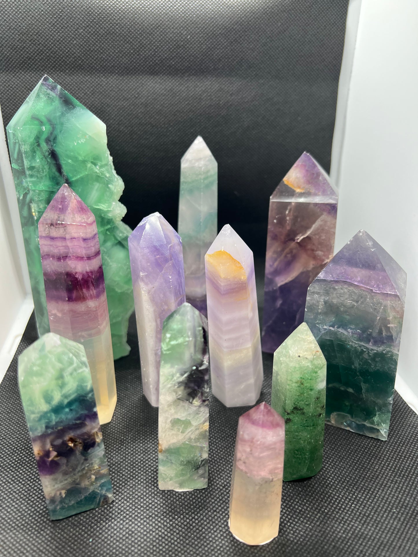 Rainbow Flourite Towers