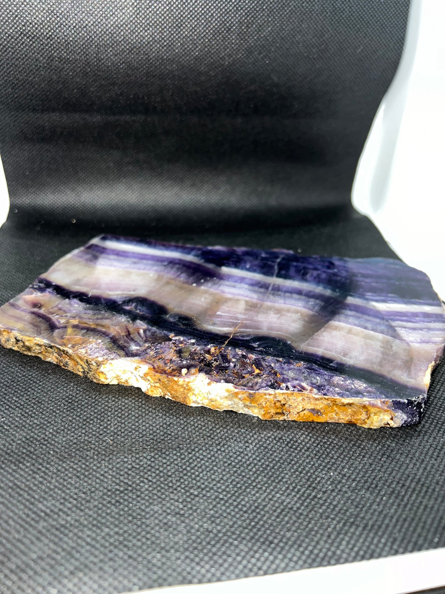 Rainbow Flourite Slab