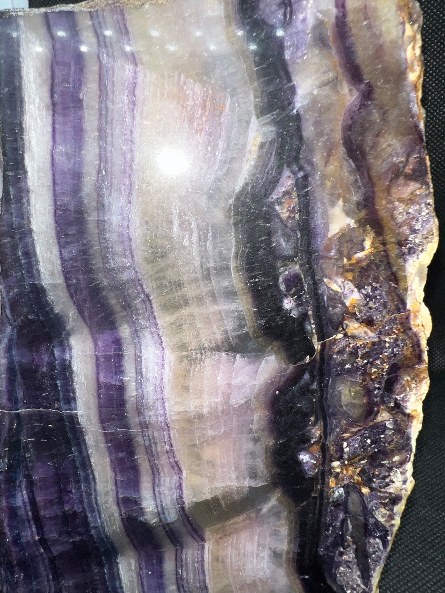 Rainbow Flourite Slab