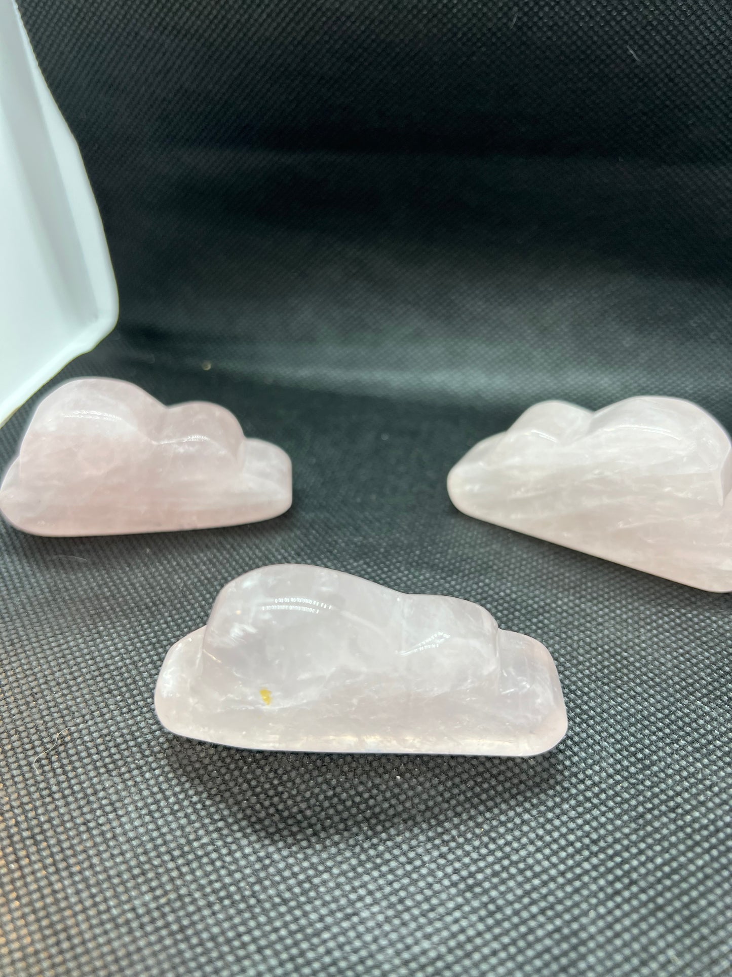 Rose Quartz Cloud Carving