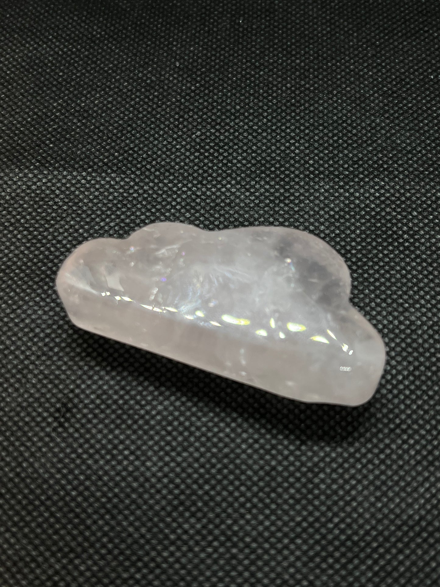 Rose Quartz Cloud Carving