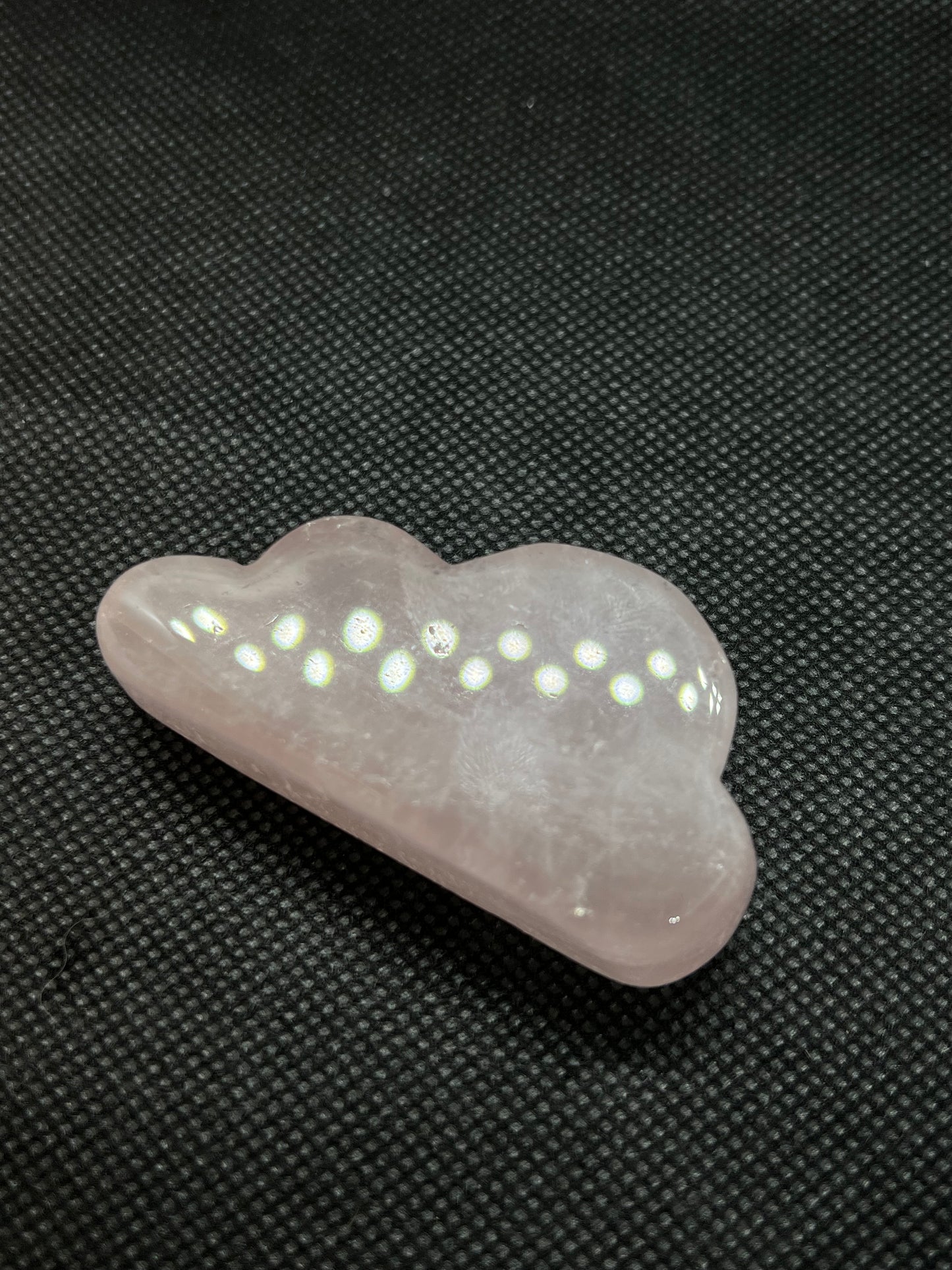 Rose Quartz Cloud Carving