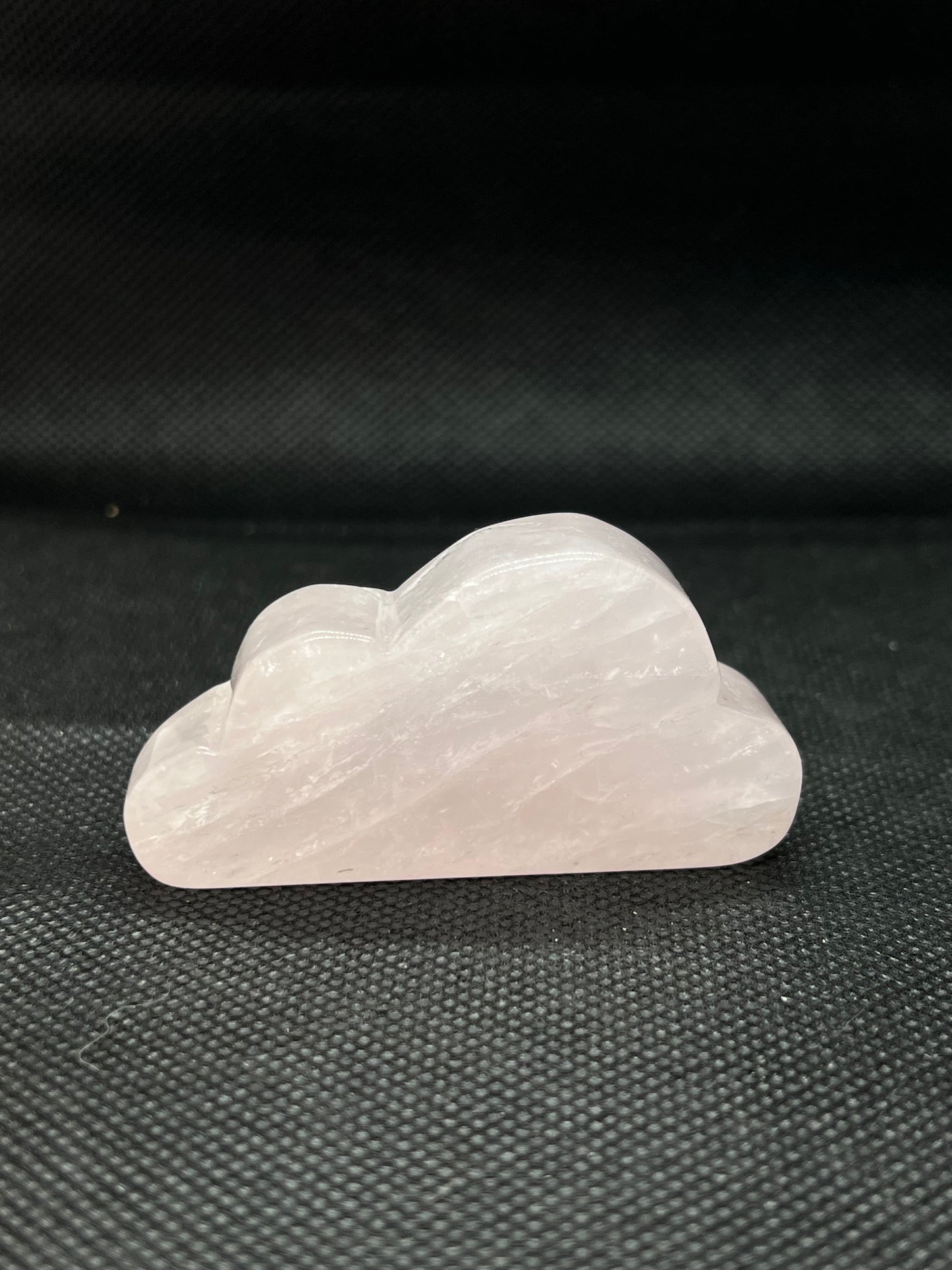 Rose Quartz Cloud Carving