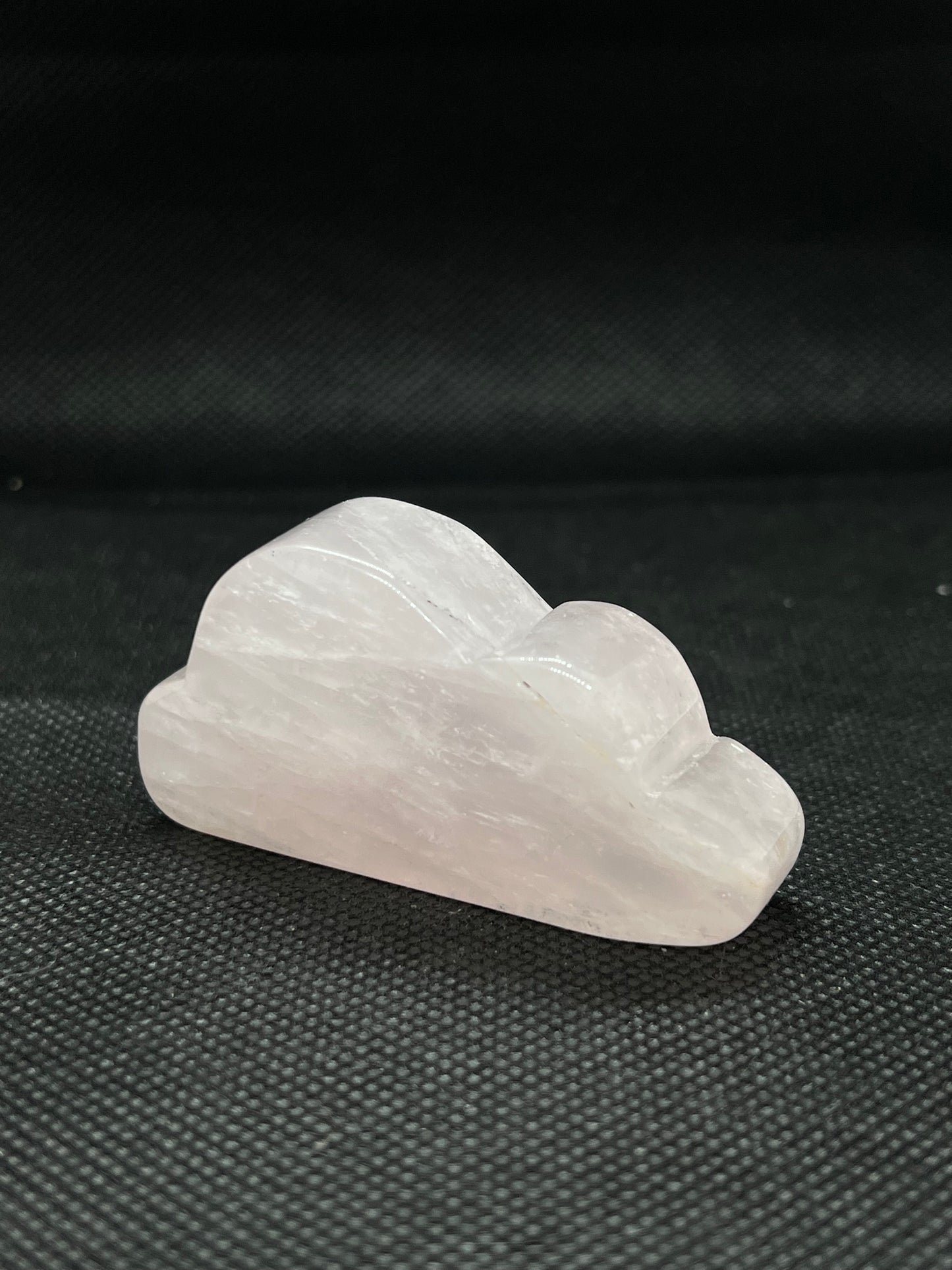 Rose Quartz Cloud Carving