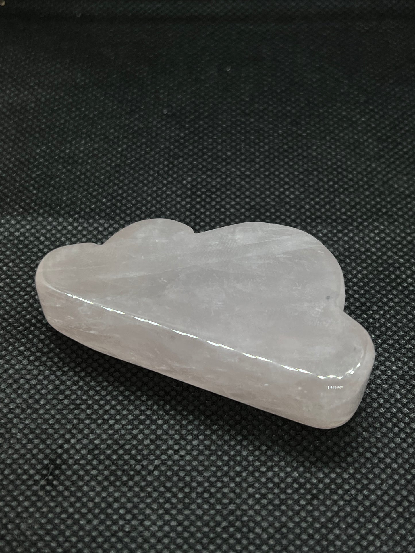 Rose Quartz Cloud Carving