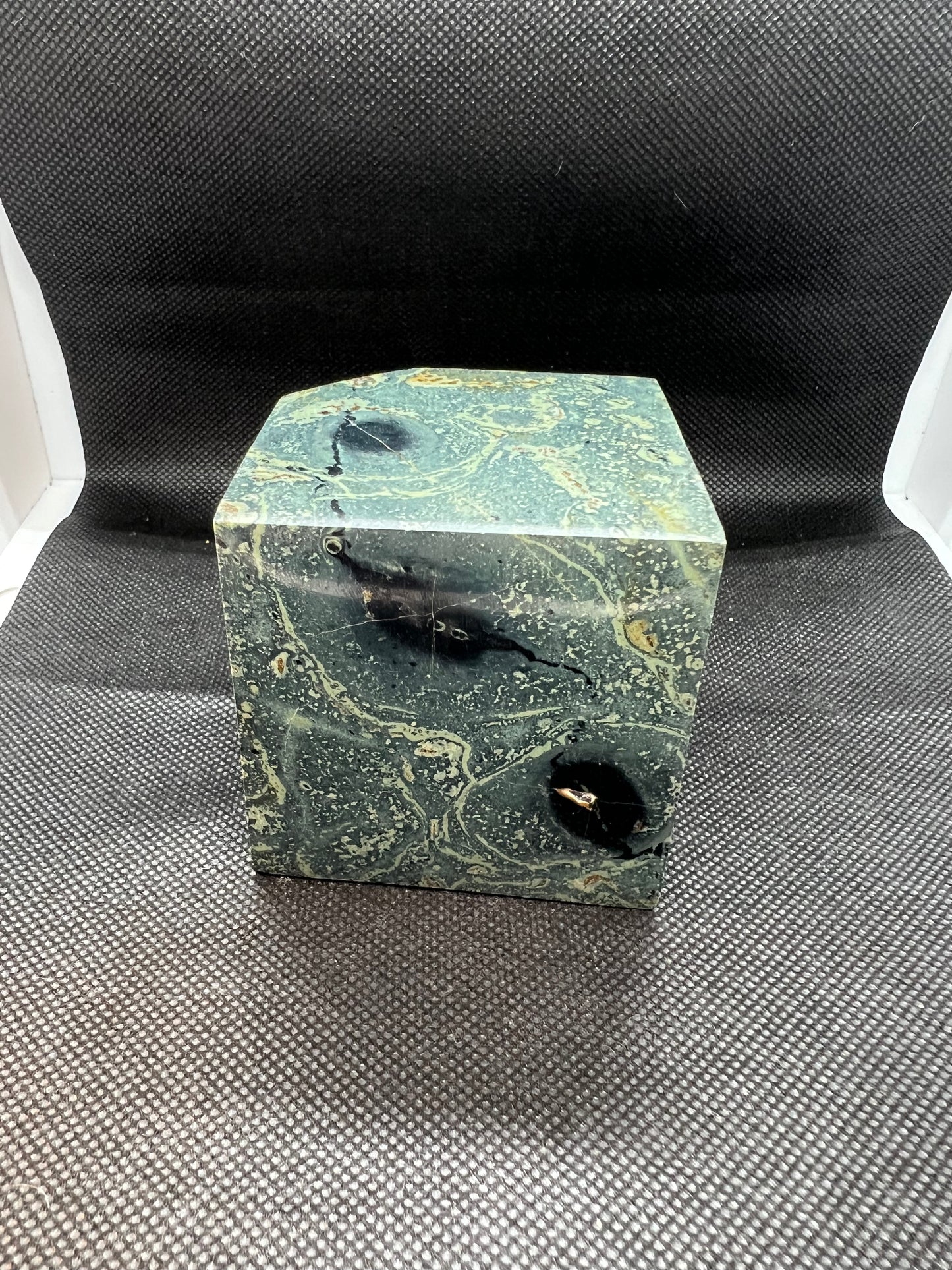 Kambaba Jasper “Crocodile Jasper” Cube